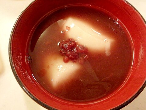 小豆缶で簡単★ぜんざい